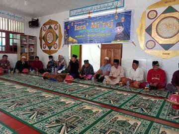 Peringatan Isra Mikraj Digelar Khidmat di Skouw Sae