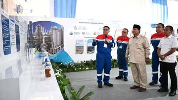 Presiden Resmikan Infrastruktur Energi Terintegrasi Senilai Rp123 Triliun 
