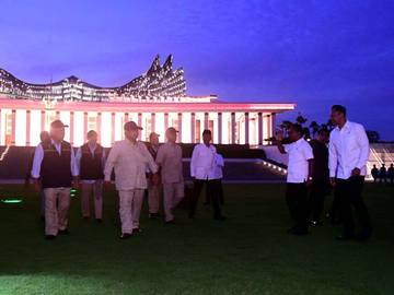 Presiden Tinjau Progres Pembangunan Ibukota Nusantara