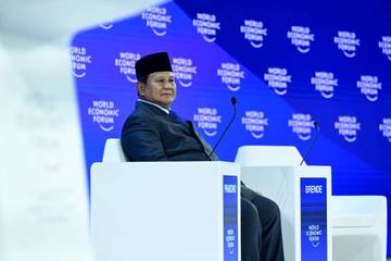Di Davos, Presiden: Supremasi Hukum Fondasi Keadilan Sosial