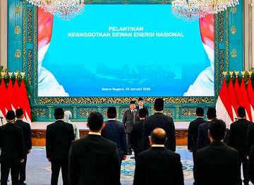 Pelantikan Dewan Energi Nasional Tandai Pengelolaan Energi Nasional