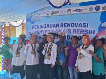 SERUNI KMP Lakukan Peninjauan Air Bersih Kampung Mosso