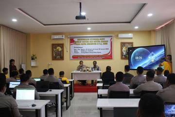 Polda Papua Menggelar Rekonsiliasi Internal Sistem Aplikasi Keuangan