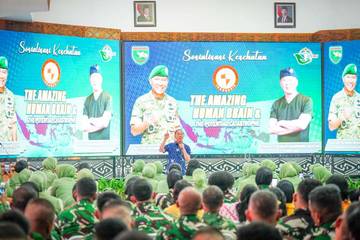 Kodam XVII/Cenderawasih Menggelar Sosialisasi Kesehatan Otak Bagi Prajurit