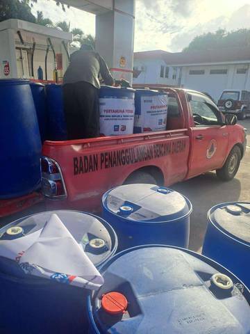 Pertamina Salurkan Empat Ribu Liter BBM Bantu Halut
