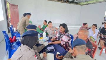Satgas ODC Berikan Pelayanan Kesehatan di Timika