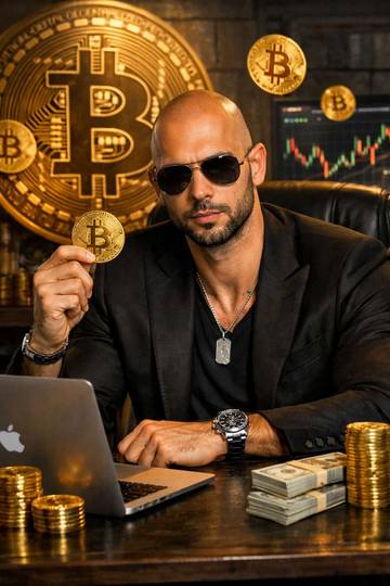 Investor Waspada, Andrew Tate Prediksi Bitcoin Turun