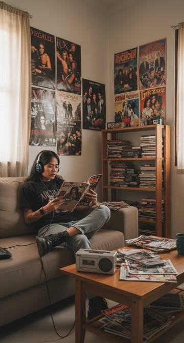 Majalah Musik Rilisan Fisik Kini Jadi Barang Koleksi 