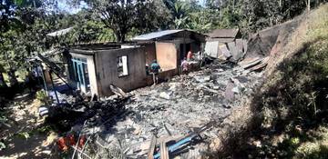 Tiga Rumah di Situbondo Hangus Terbakar 