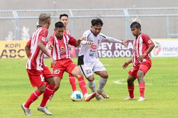 Unggul Jumlah Pemain, Persid ditahan Imbang Persebo Bondowoso