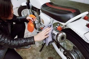 Knalpot Motor Awet dan Bebas Karat, Lakukan Cara Ini!