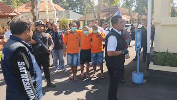 Polres Bondowoso Tangkap Komplotan Pencuri Tembakau