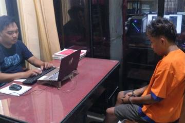 Gasak Motor Petani di Sawah, Pemuda Cluring Dibekuk Polisi