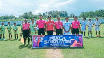 PSSI LUmajang Gelar Piala Soeratin Tahun 2025 di Tempeh Tengah 