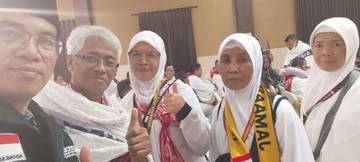 Dinyatakan Sehat, Pasutri Bondowoso Berangkat Ke Makkah