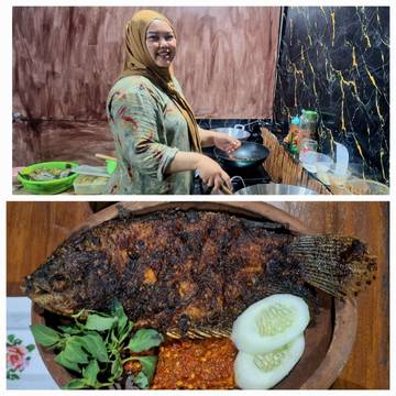 Teras Bamboe Umy Tarry SidoMulyo  Lalapan Nusantara 