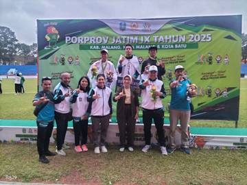 Sebanyak 23 Emas Porprov di Raih Altet Lumajang