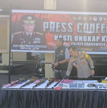 Buat Senjata Ilegal,  Warga Tapen Ditangkap Polisi