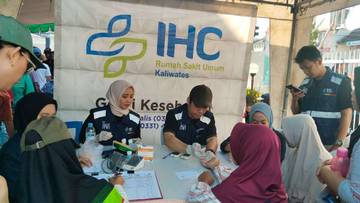 IHC Rolas Hadirkan Pemeriksaan Gratis RRI Fest 2025