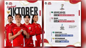 Indonesia Siap Hadapi Arab Saudi di Kualifikasi