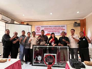 Perbasi Jember Siap Bangkit, Targetkan Prestasi  Porprov 2027