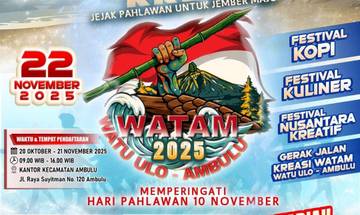 WATAM 2025 Siap Digelar di Pantai Watu Ulo