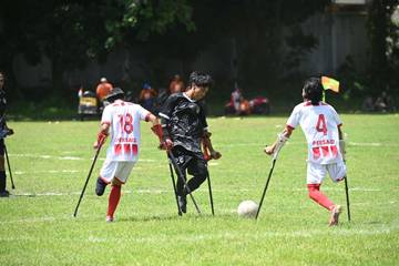 Laga Persahabatan Sepak Bola Amputasi Rayakan HDI