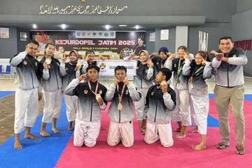 Banyuwangi Juara Umum Kejurda Shorinji Kempo Jatim 2025