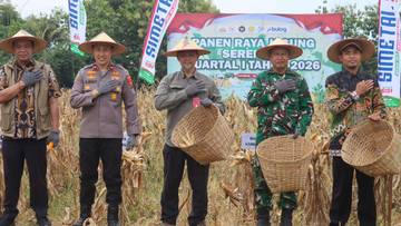 Polres Lumajang Dukung Swasembada Pangan Nasional 2026