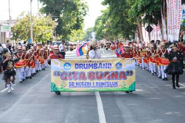 Puluhan Tim Drumband Meriahkan Kejuaraan Banyuwangi 2026