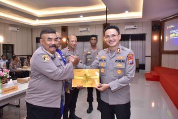 Kapolres Pimpin Sosialisasi DIPA dan Penandatanganan Pakta Integritas 