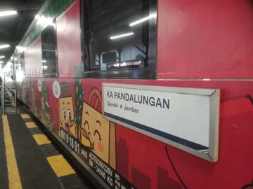 Gangguan Teratasi, Kedatangan KA Pandalungan Berangsur Normal