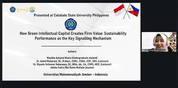 Green Intellectual Capital Jadi Sorotan dalam Forum Riset 