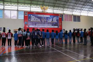 Polije Gelar Direktur Cup XIV, Jaring Atlet Voli 
