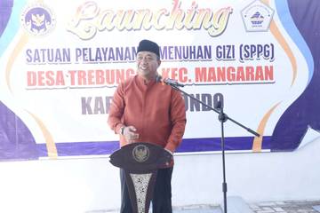 Bupati Resmikan SPPG, Berharap Jadi Penggerak Ekonomi Lokal