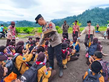 Kegiatan Persami di Lumajang Telah Dilakukan Pentutupan