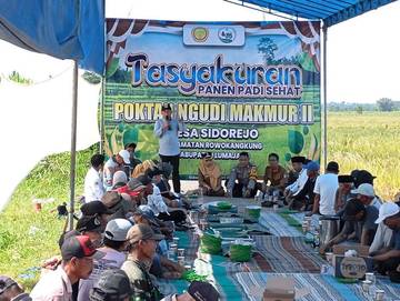 Poktan Ngudi Makmur II Dorong Pertanian Produktif dan Ramah Lingkungan