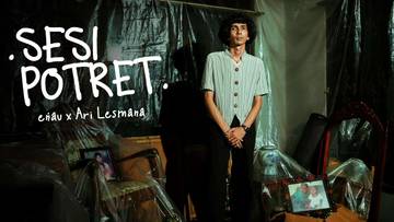 Lirik Lagu "Sesi Potret" eńau ft. Ari Lesmana