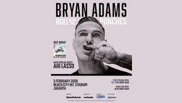 Bryan Adams Kembali Guncang Jakarta di 2026