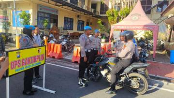 Propam Gelar Operasi Gaktiblin Terhadap Anggota