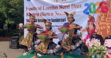 SD se-Kecamatan Sumbersari Gelar FLS3N