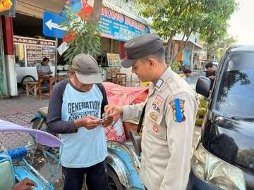 Satlantas Gencarkan Sosialisasi Tertib Lalu Lintas di Jalan