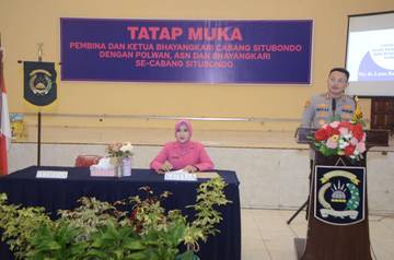 Kapolres Ingatkan Bhayangkari Tak Pamer Kekayaan di Medsos 