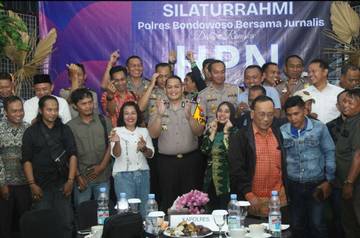 HPN 2026 Bondowoso, Kapolres Perkuat Sinergi Pers