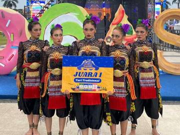 UKMF Wisma Gita Borong Juara di Panggung Nasional