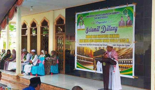 Nilai Spiritual Haji Harus Diterapkan di Kaimana