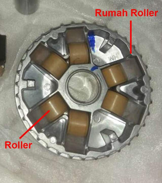 Fungsi Rumah Roller, Komponen Penting Pada Motor Matic