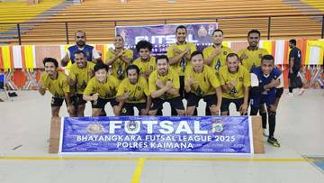 Bestu FC Penuhi Tantangan Usia di Bhayangkara Futsal League