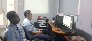 Staf Tehnik RRI SP Kaimana Ikuti Rakornis  Virtual 2 Hari