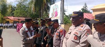 AKBP Gadug Kurniawan: Tingkatkan Keimanan, Loyalitas, dan Dukungan Kapolres Baru"